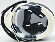 Grey Zabel Autographed Seattle Seahawks Blue Super Bowl LX Champions Logo Speed Mini Helmet MCS Holo Stock #263029