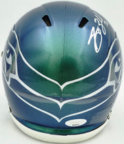 Grey Zabel Autographed Seattle Seahawks Rivalries Speed Mini Helmet MCS Holo Stock #263030