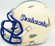 Grey Zabel Autographed Seattle Seahawks Cream Retro Speed Mini Helmet MCS Holo Stock #263032
