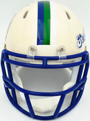 Grey Zabel Autographed Seattle Seahawks Cream Retro Speed Mini Helmet MCS Holo Stock #263032