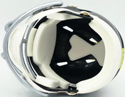 Grey Zabel Autographed Seattle Seahawks Black Super Bowl LX Logo Speed Mini Helmet MCS Holo Stock #263033