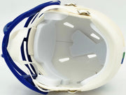 Abraham Abe Lucas Autographed Seattle Seahawks Cream Retro Speed Mini Helmet MCS Holo Stock #263039