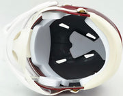 Abraham Abe Lucas Autographed Washington State Cougars Crimson Speed Mini Helmet MCS Holo Stock #263040