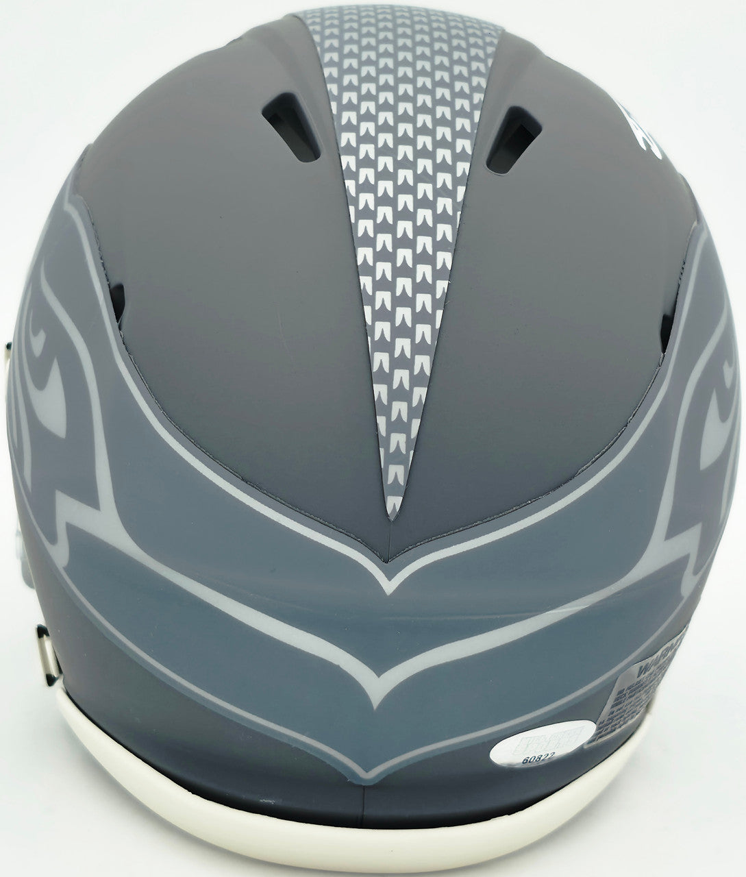 Tory Horton Autographed Seattle Seahawks Slate Gray Speed Mini Helmet MCS Holo Stock #263041