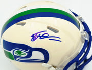 Tory Horton Autographed Seattle Seahawks Cream Retro Speed Mini Helmet MCS Holo Stock #263042