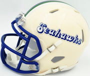Tory Horton Autographed Seattle Seahawks Cream Retro Speed Mini Helmet MCS Holo Stock #263042