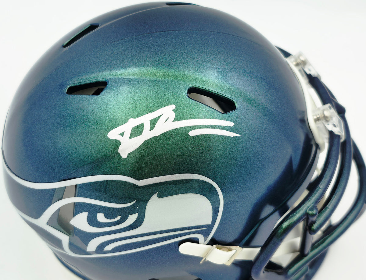 Tory Horton Autographed Seattle Seahawks Rivalries Speed Mini Helmet MCS Holo Stock #263043
