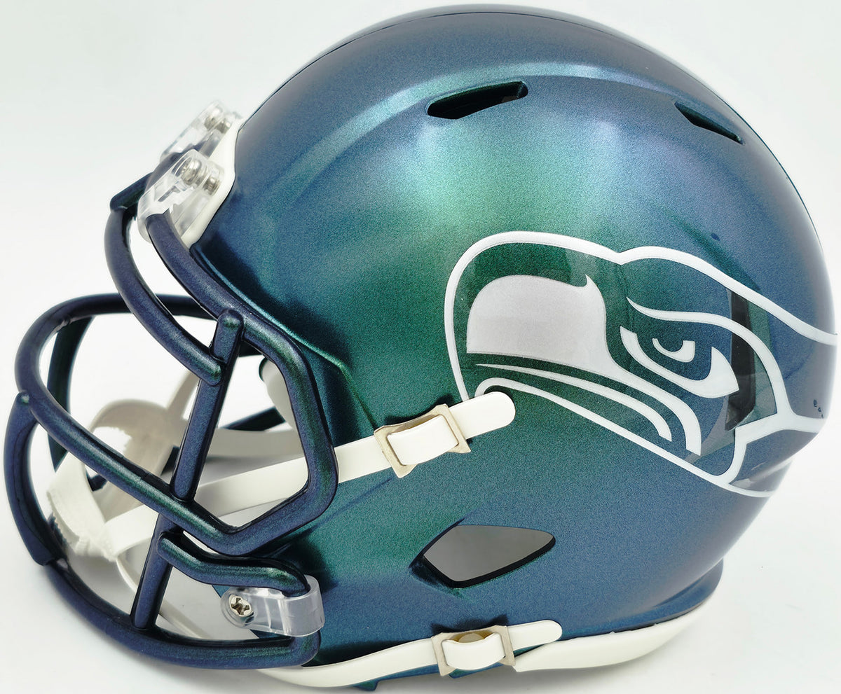 Tory Horton Autographed Seattle Seahawks Rivalries Speed Mini Helmet MCS Holo Stock #263043