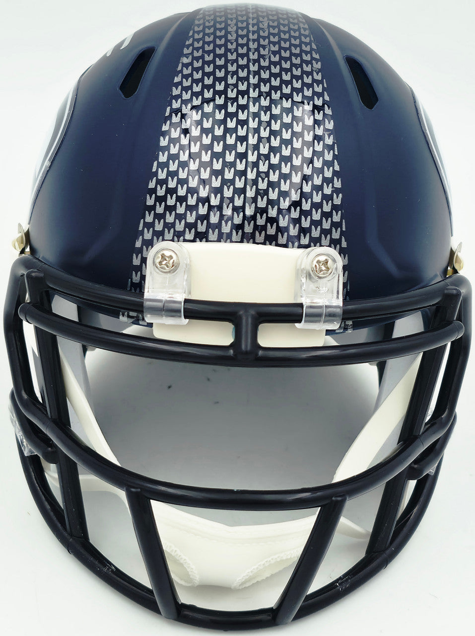 Tory Horton Autographed Seattle Seahawks Blue Speed Mini Helmet MCS Holo Stock #263045