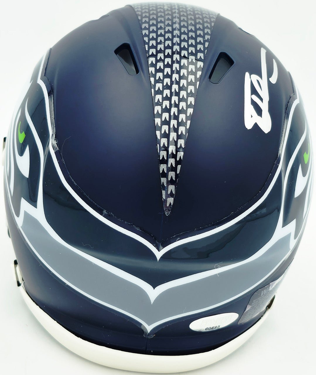 Tory Horton Autographed Seattle Seahawks Blue Speed Mini Helmet MCS Holo Stock #263045