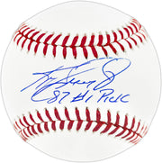 Ken Griffey Jr. Autographed Official MLB Baseball Seattle Mariners "87 #1 Pick" Beckett BAS Witness Stock #262968