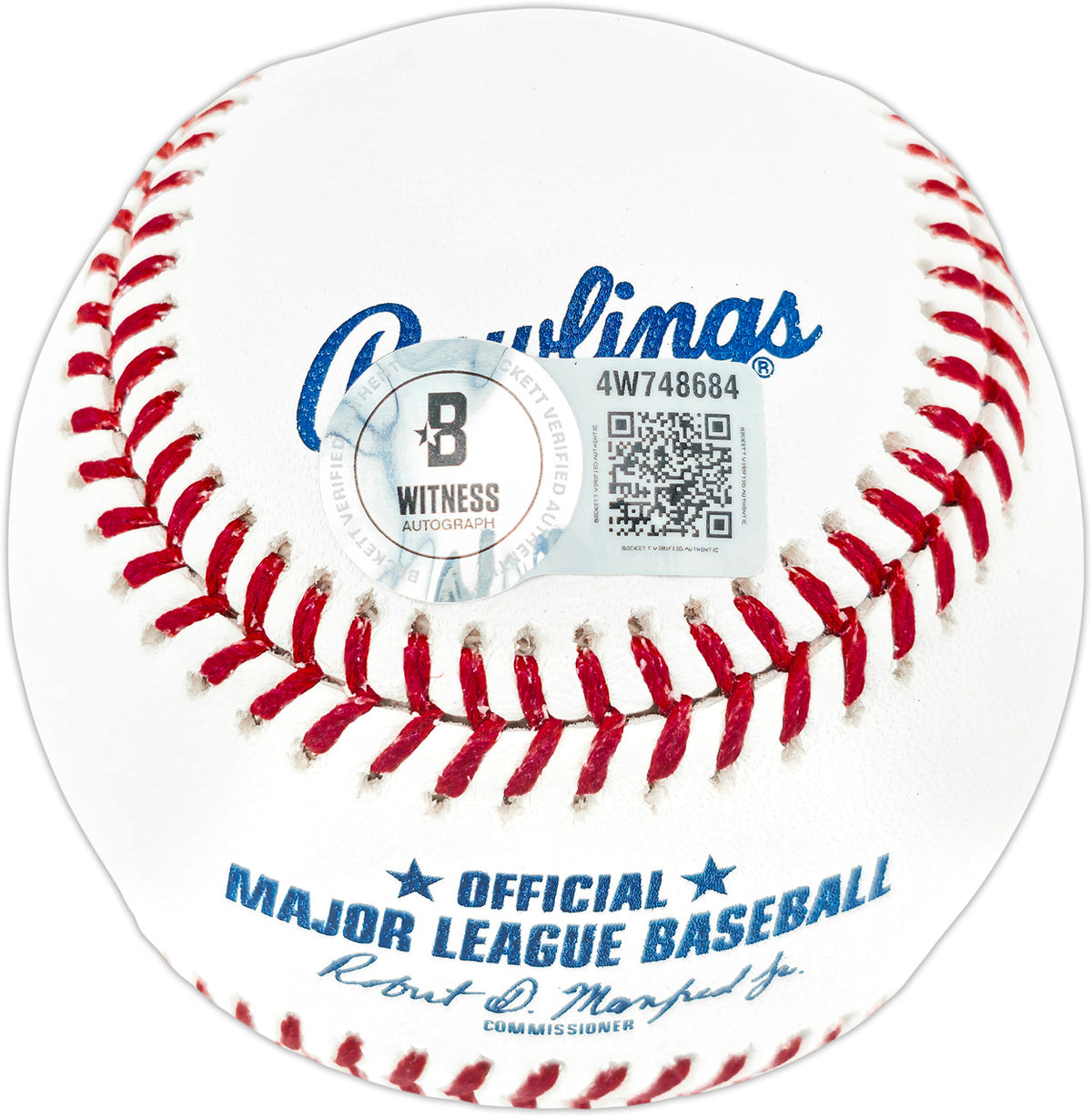 Ken Griffey Jr. Autographed Official MLB Baseball Seattle Mariners "HR 630" Beckett BAS Witness Stock #262969
