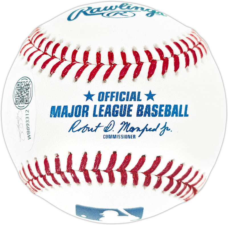 Bryan Woo Autographed Official MLB Baseball Seattle Mariners JSA Witness Stock #265414