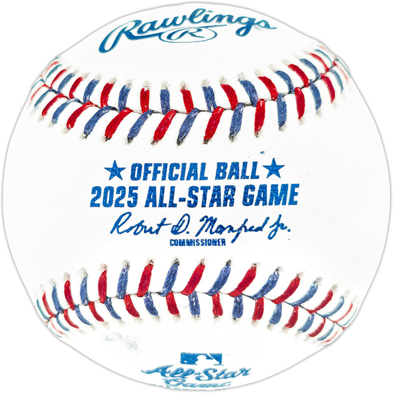 Bryan Woo Autographed Official 2025 All Star Game Logo Game Baseball Seattle Mariners JSA Witness Stock #265415