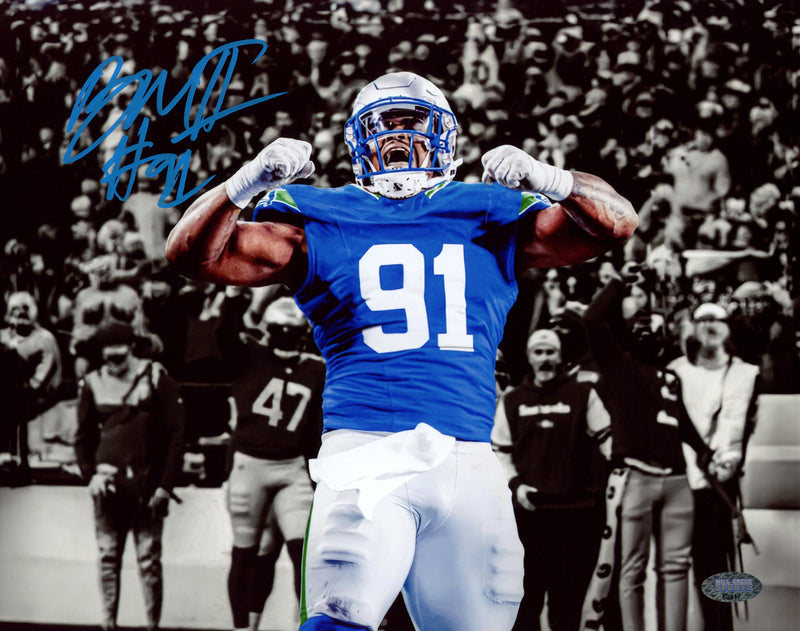 Byron Murphy II Autographed 8x10 Photo Seattle Seahawks MCS Holo Stock #262552