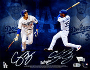 Corey Seager & Cody Bellinger Autographed 8x10 Photo Los Angeles Dodgers Fanatics & MLB Holo Stock #263017