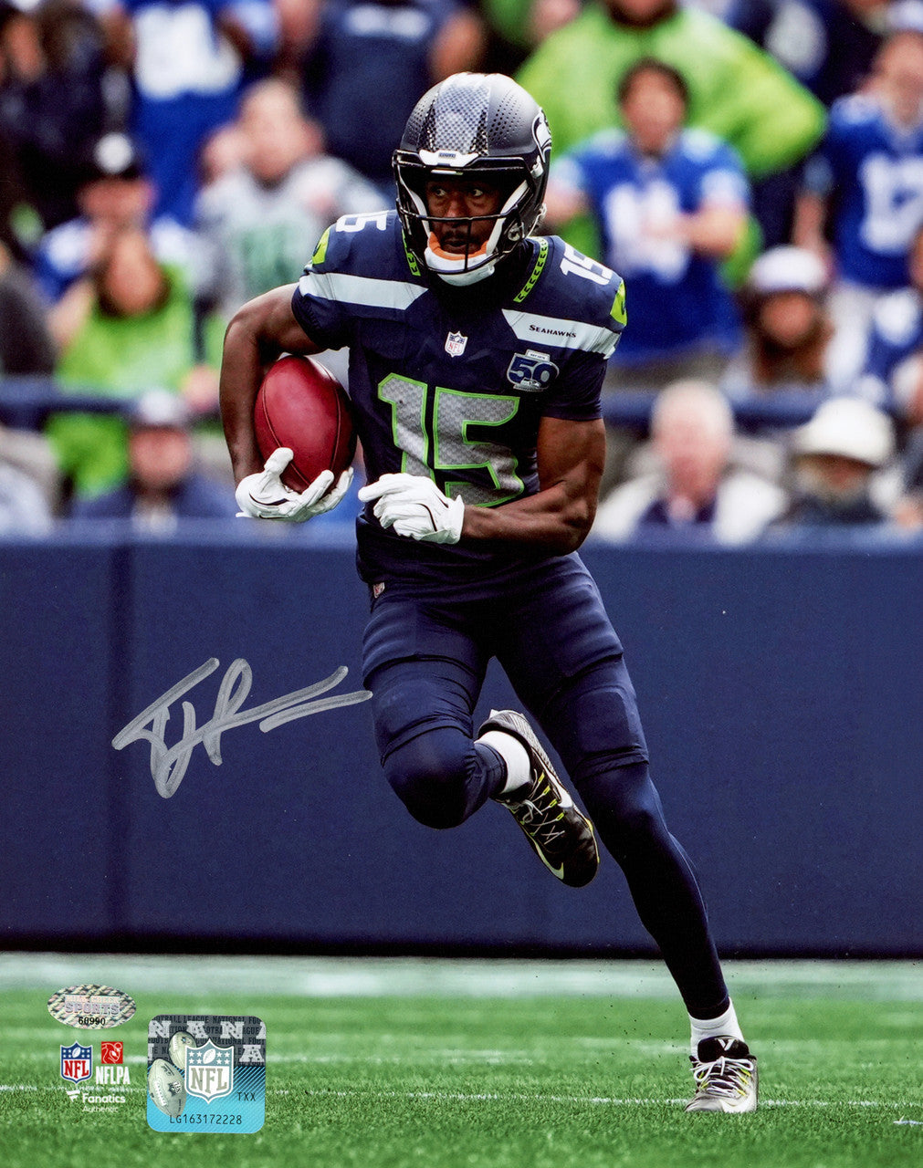 Tory Horton Autographed 8x10 Photo Seattle Seahawks MCS Holo Stock #263048