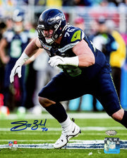 Grey Zabel Autographed 8x10 Photo Seattle Seahawks MCS Holo Stock #265408