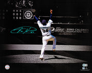 Felix Hernandez Autographed 16x20 Photo Seattle Mariners Beckett BAS Witness Stock #262501