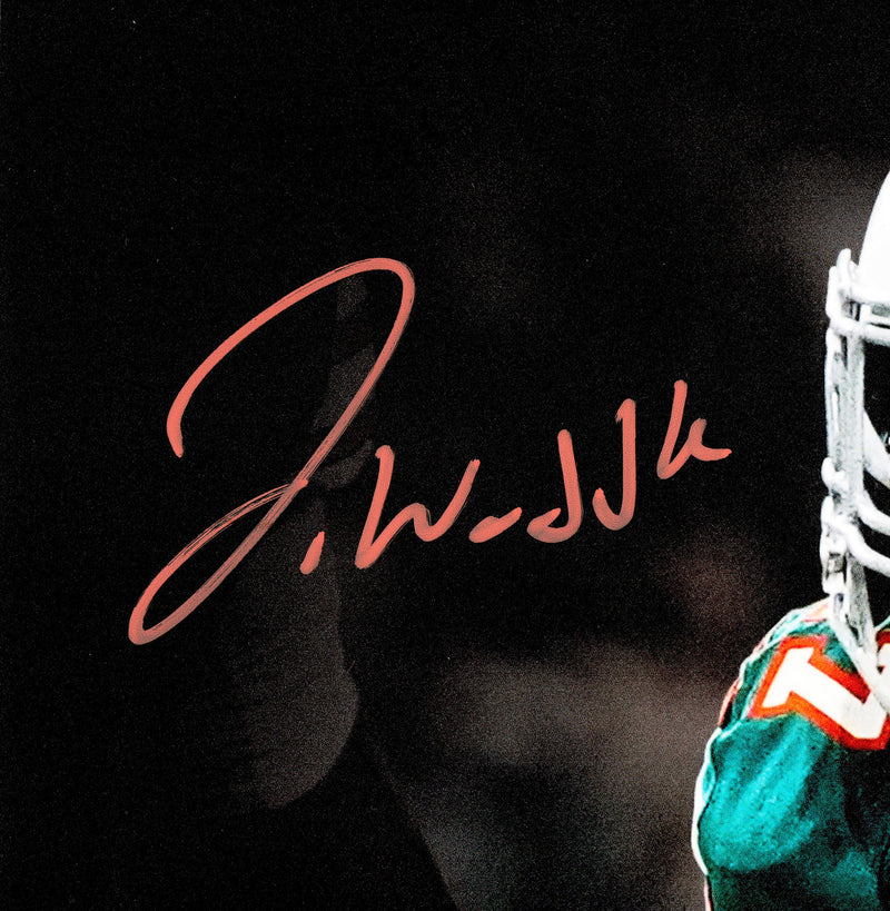 Jaylen Waddle Autographed 16x20 Photo Miami Dolphins Unleashed LE #/25 Fanatics Holo Stock #263009