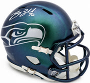 Grey Zabel Autographed Seattle Seahawks Rivalries Speed Mini Helmet MCS Holo Stock #263030
