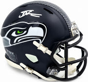 Tory Horton Autographed Seattle Seahawks Blue Super Bowl LX Champions Logo Speed Mini Helmet MCS Holo Stock #263046