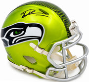 Tory Horton Autographed Seattle Seahawks Flash Green Speed Mini Helmet MCS Holo Stock #263047