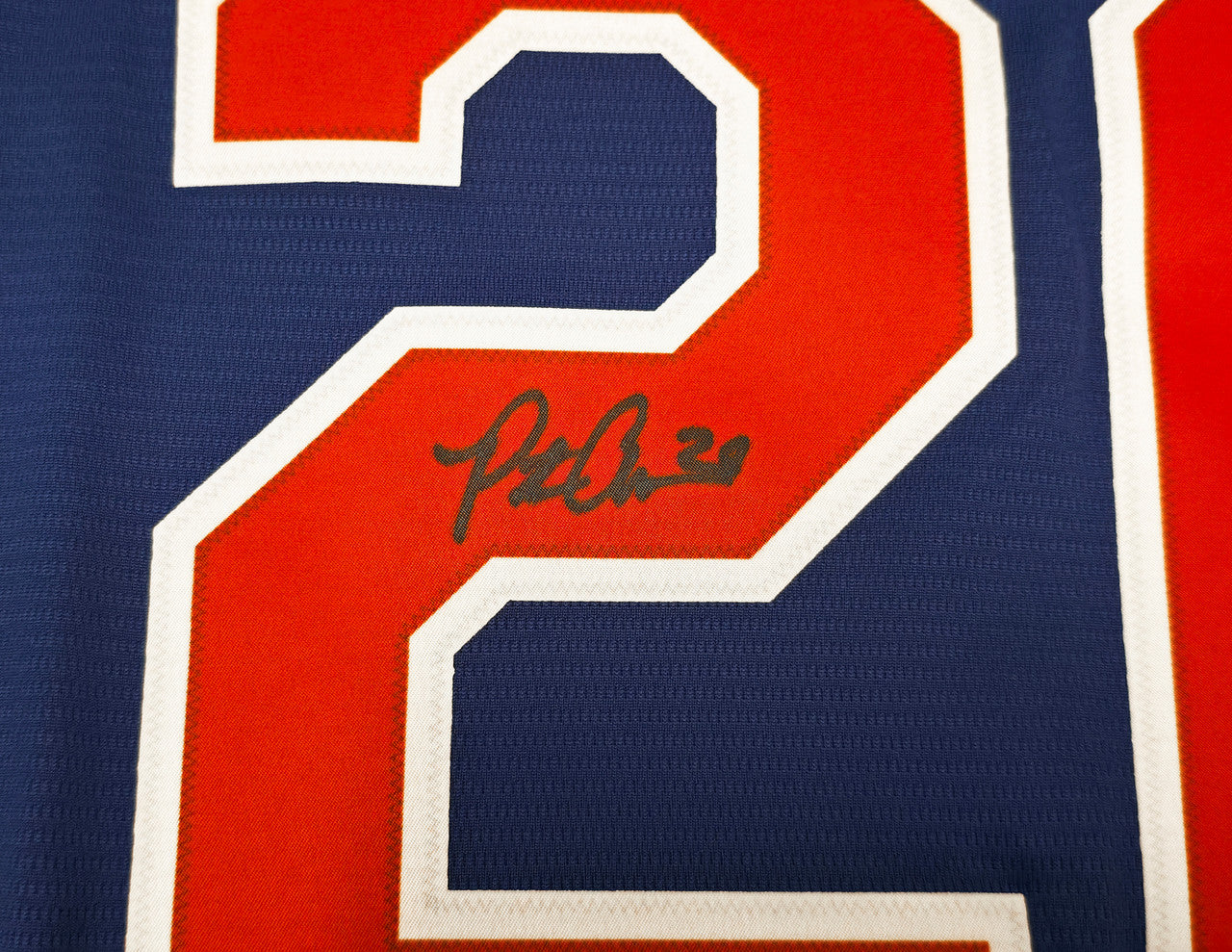 New York Mets Pete Alonso Autographed Blue Nike Jersey Size L Fanatics & MLB Holo Stock #263023
