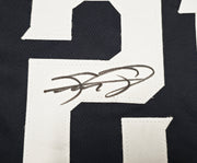 Chicago Cubs Sammy Sosa Autographed Dark Blue Jersey 'Slammin Sammy' Beckett BAS Witness Stock #263336