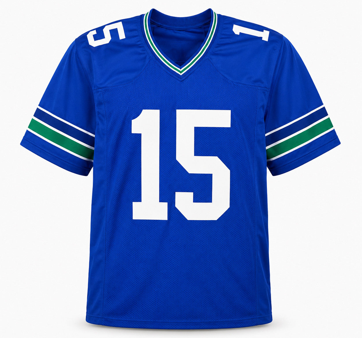 Seattle Seahawks Tory Horton Autographed Blue Throwback Jersey MCS Holo Stock #263328
