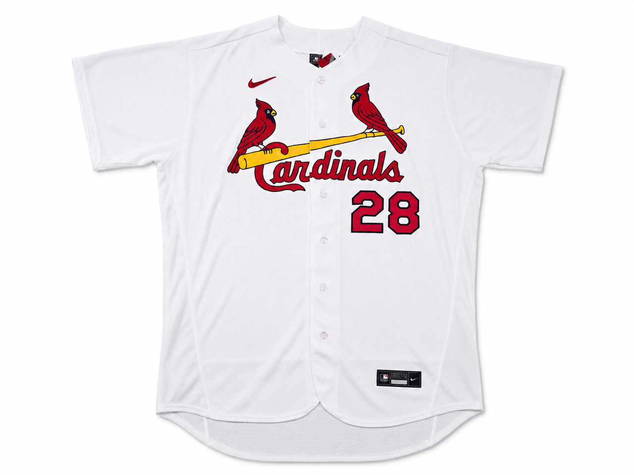 St. Louis Cardinals Nolan Arenado Autographed White Nike Authentic Collection Jersey Size 52 Fanatics & MLB Holo Stock #263026