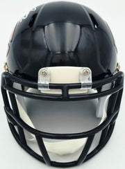 Coby Bryant Autographed Chicago Bears Blue Speed Mini Helmet Beckett BAS Witness Stock #262402