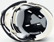 Coby Bryant Autographed Chicago Bears Blue Speed Mini Helmet Beckett BAS Witness Stock #262402