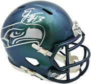 Ernest Jones IV Autographed Seattle Seahawks Rivalries Speed Mini Helmet MCS Holo Stock #262472