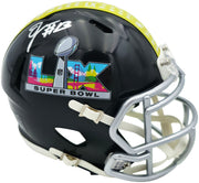 Ernest Jones IV Autographed Seattle Seahawks Black Super Bowl LX Logo Speed Mini Helmet MCS Holo Stock #262473