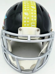 Ernest Jones IV Autographed Seattle Seahawks Black Super Bowl LX Logo Speed Mini Helmet MCS Holo Stock #262473