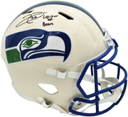 Earl Thomas III Autographed Seattle Seahawks Cream Retro Full Size Replica Speed Helmet "Legion of Boom" Beckett BAS Witness Stock #262438