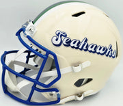 Earl Thomas III Autographed Seattle Seahawks Cream Retro Full Size Replica Speed Helmet "Legion of Boom" Beckett BAS Witness Stock #262438