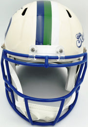 Earl Thomas III Autographed Seattle Seahawks Cream Retro Full Size Replica Speed Helmet "Legion of Boom" Beckett BAS Witness Stock #262438