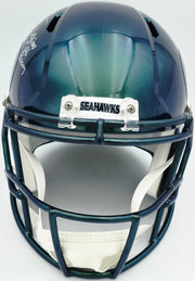 Earl Thomas III Autographed Seattle Seahawks Rivalries Full Size Replica Speed Helmet "Legion of Boom" Beckett BAS Witness Stock #262442