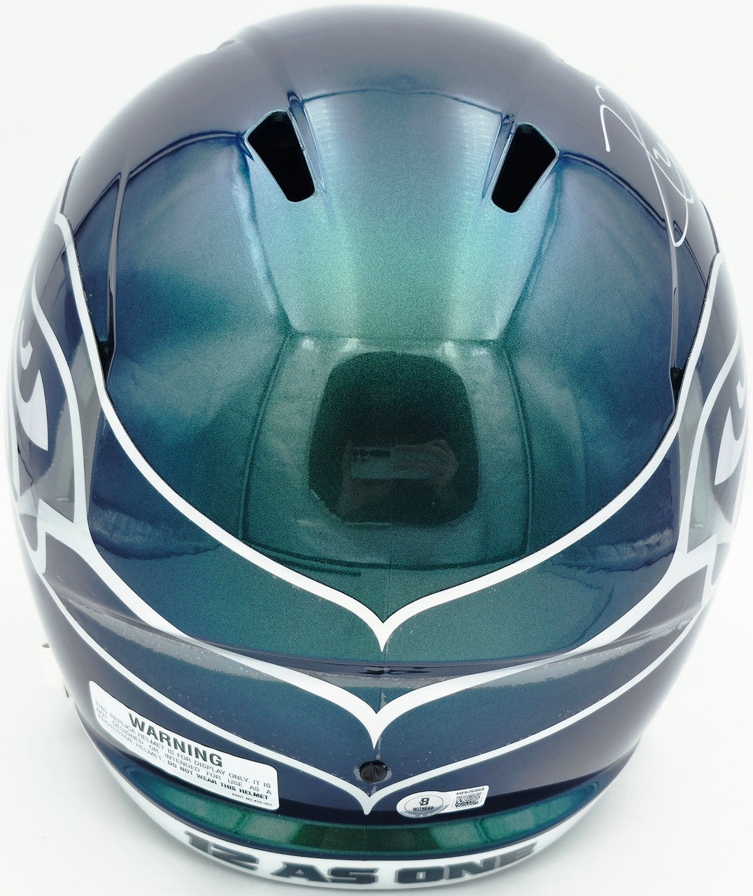 Earl Thomas III Autographed Seattle Seahawks Rivalries Full Size Replica Speed Helmet "Legion of Boom" Beckett BAS Witness Stock #262442