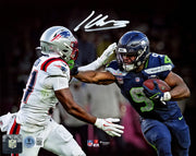 Kenneth Walker III Autographed 8x10 Photo Seattle Seahawks Beckett BAS Witness Stock #262405
