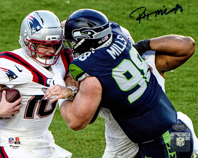 Rylie Mills Autographed 8x10 Photo Seattle Seahawks MCS Holo Stock #262429
