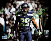 Earl Thomas III Autographed 8x10 Photo Seattle Seahawks Beckett BAS Witness Stock #262456
