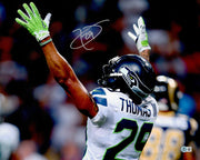 Earl Thomas III Autographed 16x20 Photo Seattle Seahawks Beckett BAS Witness Stock #262458
