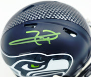 Earl Thomas III Autographed Seattle Seahawks Blue Speed Mini Helmet Beckett BAS Witness Stock #262449