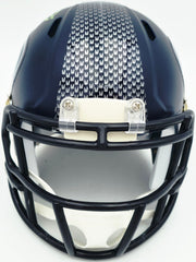 Earl Thomas III Autographed Seattle Seahawks Blue Speed Mini Helmet Beckett BAS Witness Stock #262449