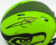 Earl Thomas III Autographed Seattle Seahawks Rave Green Speed Mini Helmet Beckett BAS Witness Stock #262451
