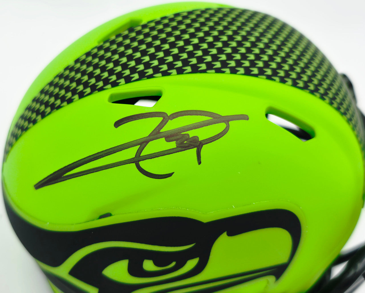 Earl Thomas III Autographed Seattle Seahawks Rave Green Speed Mini Helmet Beckett BAS Witness Stock #262451