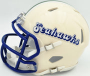 Earl Thomas III Autographed Seattle Seahawks Cream Retro Speed Mini Helmet Beckett BAS Witness Stock #262452